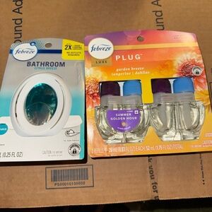 Febreze Luxe Plug Air Fresheners - Purple and Blue
